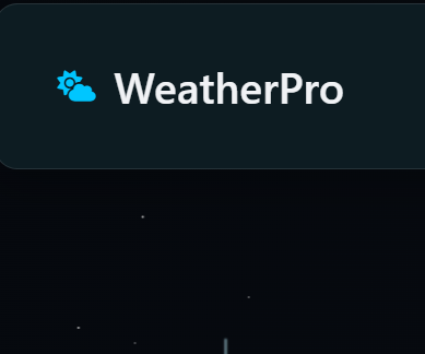 WeatherPro Project Image